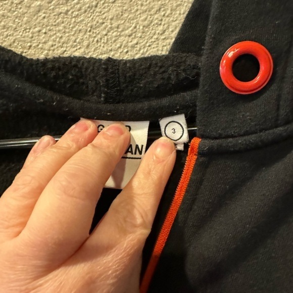 Good American Mesh Black Sweatshirt Size 3 - Picture 4 of 6